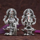 Silver Laxmi & Ganesha with Chocolates Coated Almonds