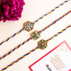 Set of 3 Decorative Enamel Rakhi