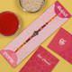 Sterling Rakhi Set with Kaju Katli