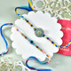 Royal Raja Rani Rakhi With Kaju Katli