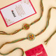 Pair of Traditional Rakhi -For Canada