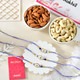 3 Evil Eye Rakhi Set With "Dry Fruits"