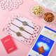 3 Meenakari Rakhi Set With Lindt & Dry Fruits