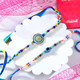 Copper Glass set with Two Rakhi Set