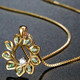 Buy Flower Shape Necklace Online to Australia
