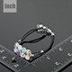 Unique Design Platinum Plated SWA ELEMENTS Austrian Crystal Strand Bracelet