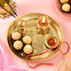 Pavitra Dhaga with Brass Pooja thali & Ferrero