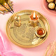 Pavitra Dhaga with Brass Pooja thali & Ferrero