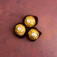 Four Traditional diyas with Dryfruits & Ferrero Rocher