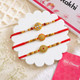 Set of 3 Floral Shaped Rakhi