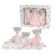 Baby Gift Pack Bear Accessories And Blanket Baby Pink
