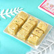 2 Golden Mantra Rakhi Set With Soan Papdi