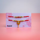 Rudraksha Rakhi With Bhabhi Rakhi