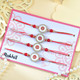 Set Of Four Religious Punjabi Rakhi