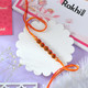 Kesariya Rudraksh Rakhi