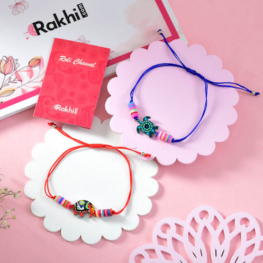Send Two Kid's Rakhi Set Online To Australia | Rakhi.com
