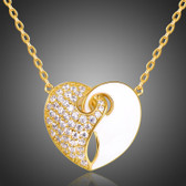 Heart Shape Cubic Zirconia Necklace