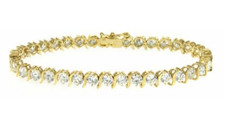 【BLACKPURPLE】Double Round Tennis Cubic Bracelet Nara Double Row Cubic Zirconia Tennis Bracelet – Trendzio