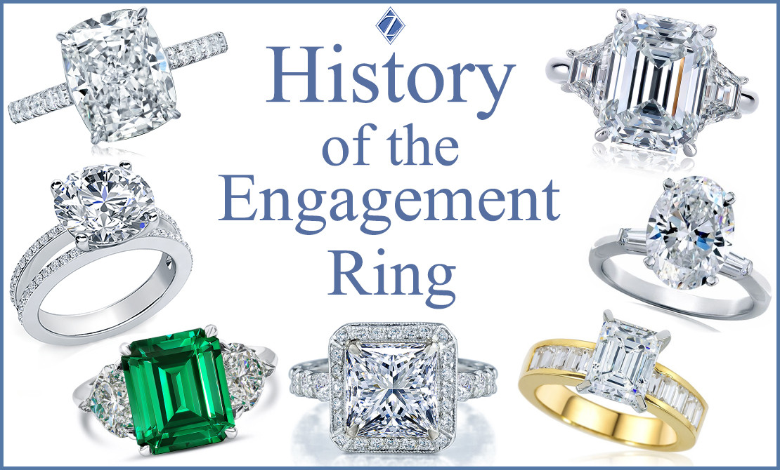 The History of Engagement Rings - Ziamond