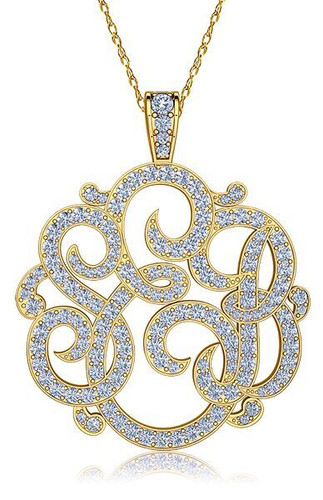 Monogram Pendant 