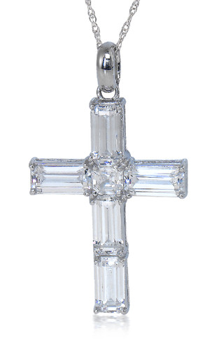 Silver Cross Necklace