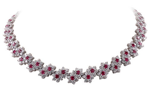 Floral Glam Necklace – Grace Alexis