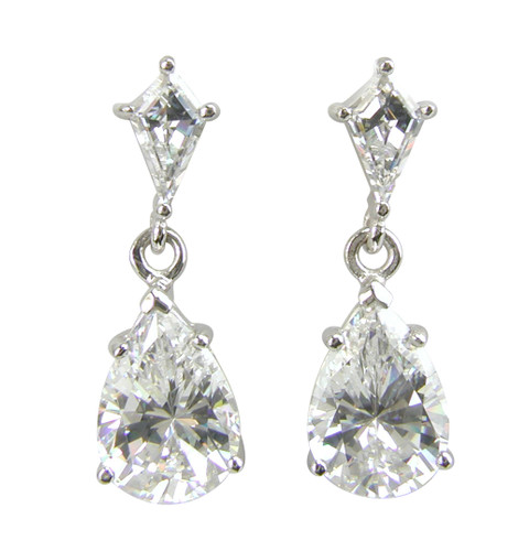 Crystal Cubic Zirconia Stud Earrings | New Look