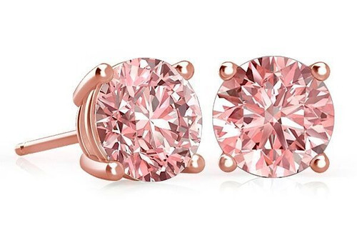 Buy Priyaasi Clear & Rose Gold Stud Earrings Online At Best Price @ Tata  CLiQ