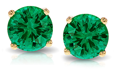 FLORA TOURMALINE STUD EARRINGS – Loriann Jewelry