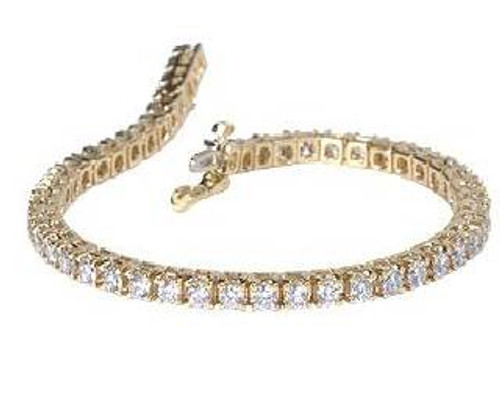 JewelMore Diamond Tennis Bracelet | 2 Carat - 10 Carat Certified Lab Grown  Diamond Bracelet Line 7