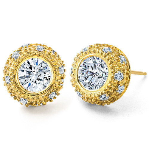 The Classic Stud Earrings - Lab-Grown Diamond – Taylor Custom Rings