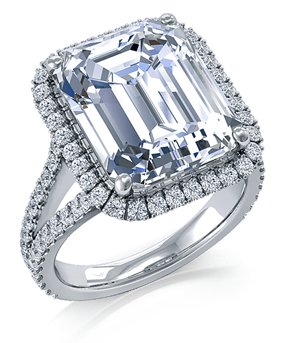Lab Grown Diamond Ring | Lab Grown Diamond Solitaire Engagement Ring