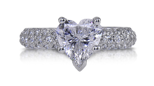 Star Carat Fancy Heart Diamond Ring | SK Jewellery