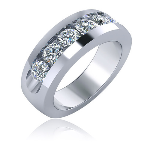 Mens cubic zirconia Clearance