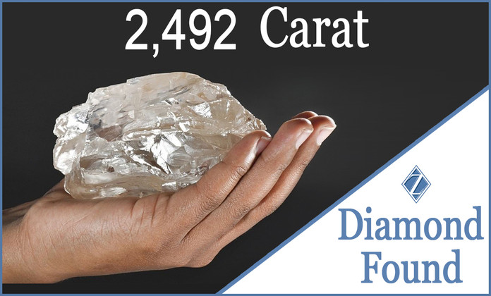 Second Largest Diamond Found In Botswana At The Karowe Mine