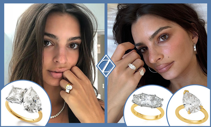 Emily Ratajkowski Repurposed Her Engagement Ring from Sebastian Bear-McClard into Divorce Rings