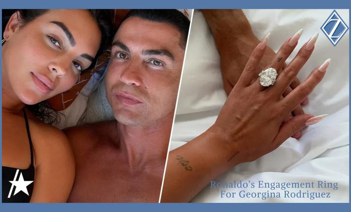 Georgina Rodriguez Engaged with Massive Engagement Ring From Cristiano Ronaldo Georgina Rodriguez Engaged with Massive Engagement Ring From Cristiano Ronaldo