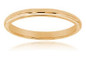 Ladies 2mm Comfort Fit Wedding Band in 14K Gold