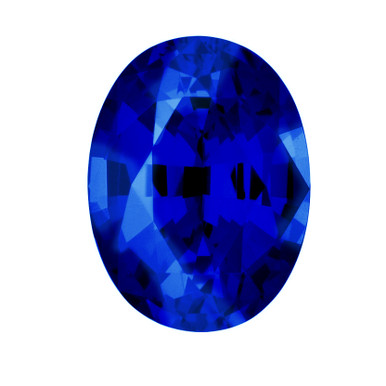 Lab Created Synthetic Blue Sapphire Corundum Loose Stones  