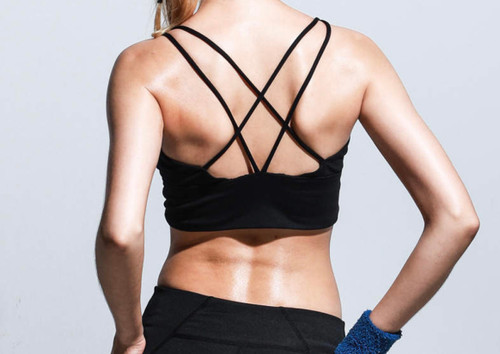 Wu Body Sexy Strappy Sports Bra