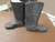 WW2 German HEER Leather Jack Boots with Hob Nails