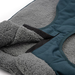 After Hunt Quilted Sherpa Jacket - King Buck deep teal velcro