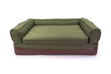 Nilo Lodge Bed - Olive Green profile