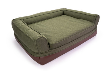 Nilo Lodge Bed - Olive Green
