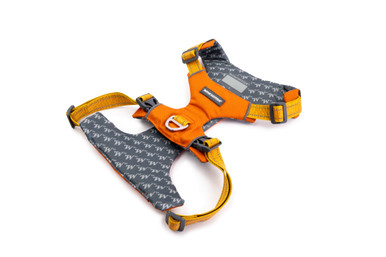 Comfort-Fit No-Pull Padded Dog Harness - Winchester Hawaiian sunset bottom