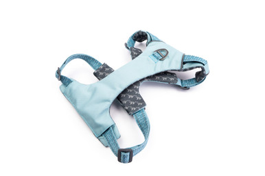 Comfort-Fit No-Pull Padded Dog Harness - Winchester aqua haze