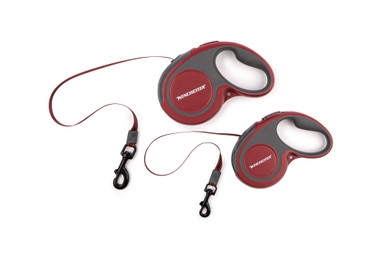 Retractable Leash 16-Foot - Winchester - Red 2 sizes