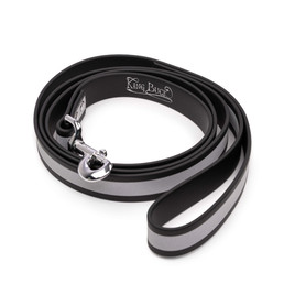 Waterproof Soft-Touch Reflective Leash 6-Foot - King Buck coiled