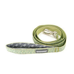 Deluxe Carabiner Leash 6-Foot - Smoke Pine coiled