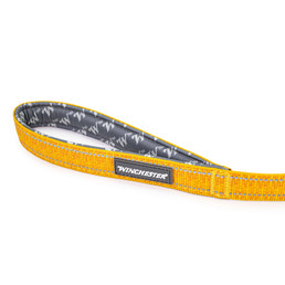 Deluxe Carabiner Leash 6-Foot - Hawaiian sunset handle